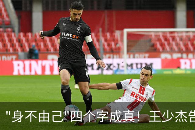 "身不由己"四个字成真！王少杰告别广东：租借两年终究是人家的
